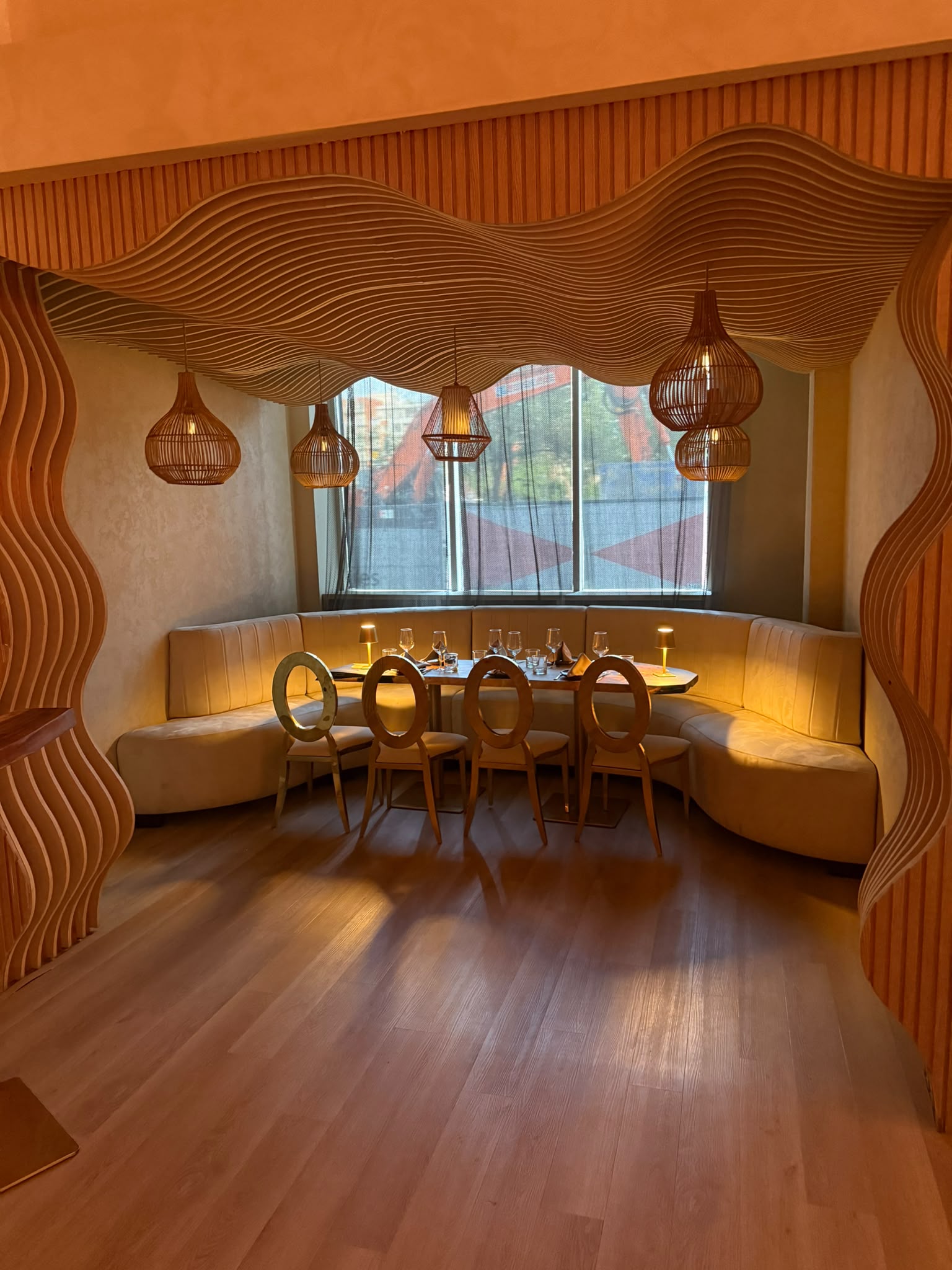 Private event setup at ALIA